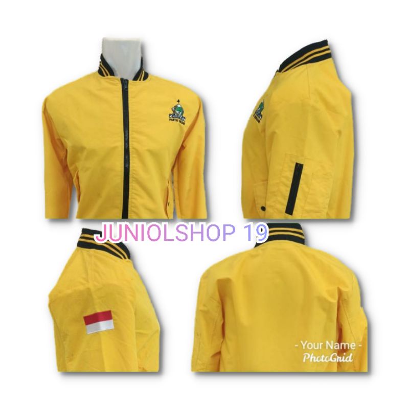 JAKET BOMBER PARTAI GOLKAR/JAKET BOMBER GOLKAR