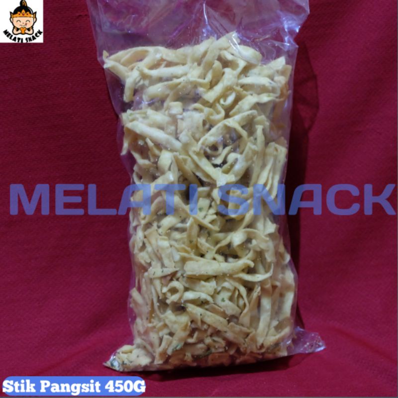 

CEMILAN/SNACK STIK PANGSIT 450 GRAM - MURAH RENYAH GURIH ENAK