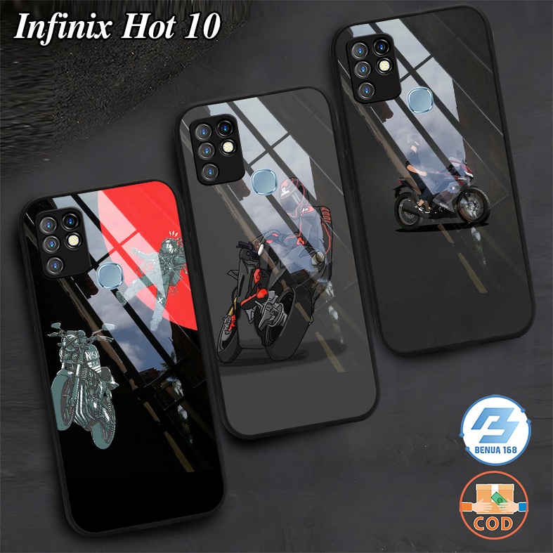 Benua Case - Case MOTORCYCLE Infinix Hot 10 - Case Hp Infinix Hot 10 - Kesing Hp Infinix Hot 10 - So