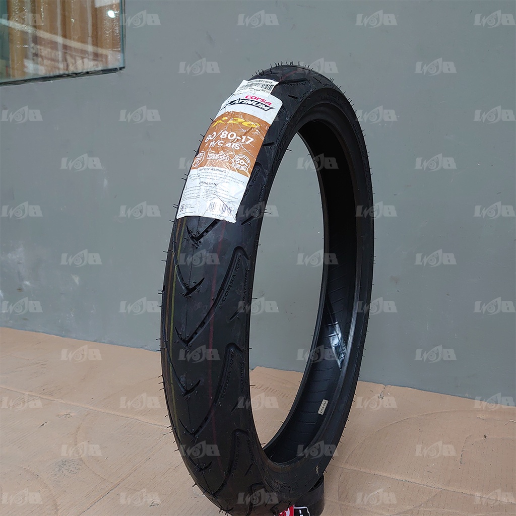 CORSA 80/80-17 R26 Platinum Ban Luar Tubeless Soft Compound Racing Bebek Sport