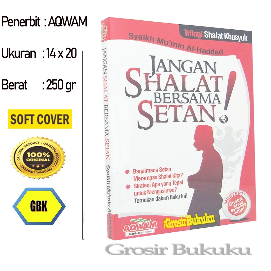 Buku Jangan Shalat Bersama Setan – AQWAM