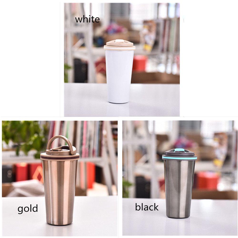 Solighter Mug Cangkir Travel Thermal Portable Perlengkapan Minum Stainless Vacuum Cups