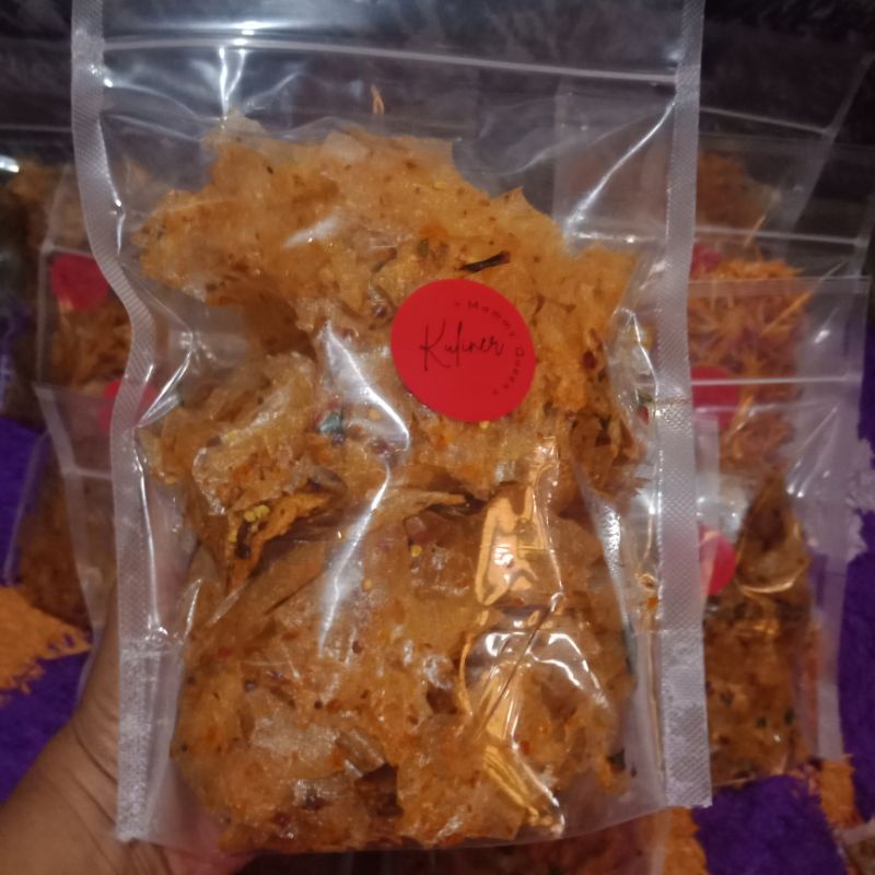 

kripik kaca daun jeruk pedas gurih 250g