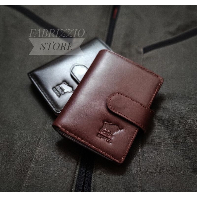 dompet kartu atm import kulit asli