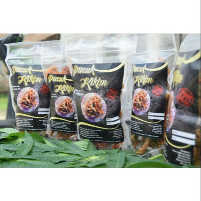 

PUCUK KIKIM (keripik terbuat dari daun singkong)