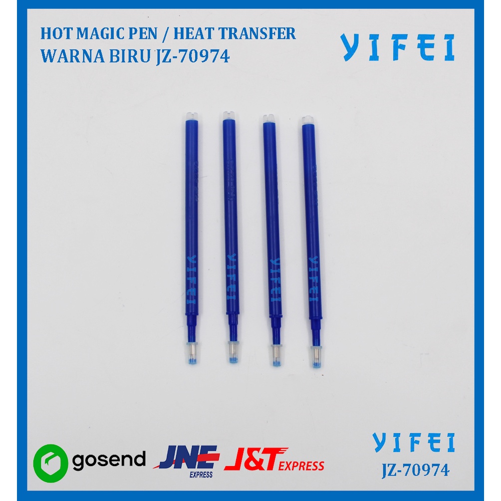 HOT MAGIC PEN / HEAT TRANSFER PEN WARNA BIRU YIFEI-70974