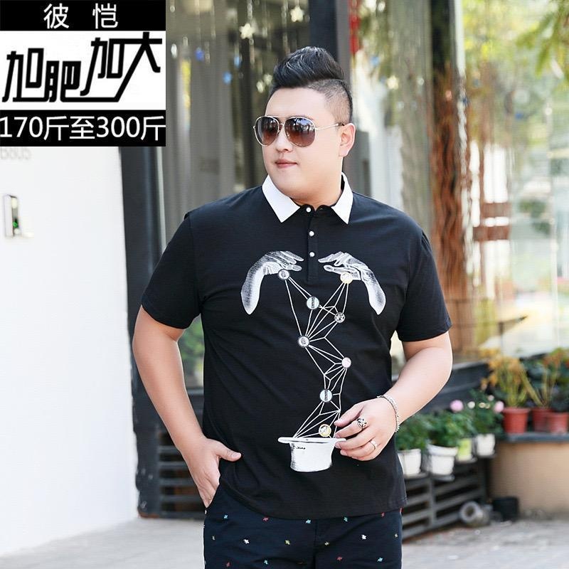 ZP Baju Pria Atasan Lengan Pendek Kaos Kerah Prince Ukuran Jumbo size XXL &amp; XXXL