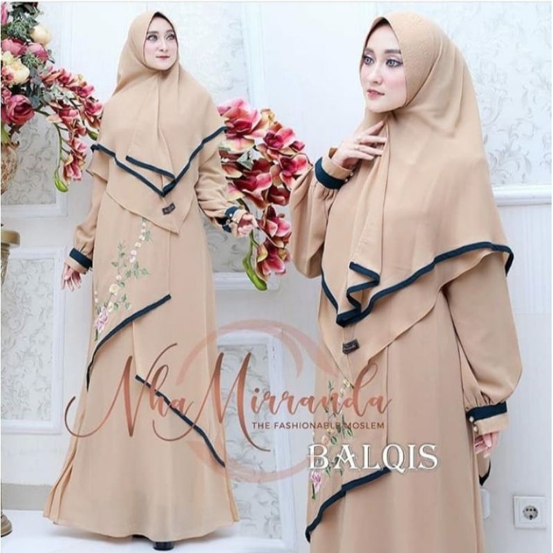 BALQIS SYARI ORI BY NHA MIRRANDA SIZE L-XL