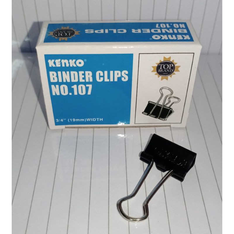 

Binder Clips KENKO No.107 (12 pcs)