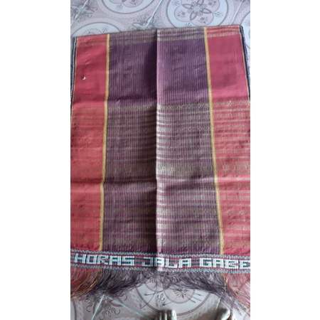 ULOS RAGI HOTANG TEBAL ULOS PRIA WANITA MERAH MARUN KAIN ADAT BATAK TOBA