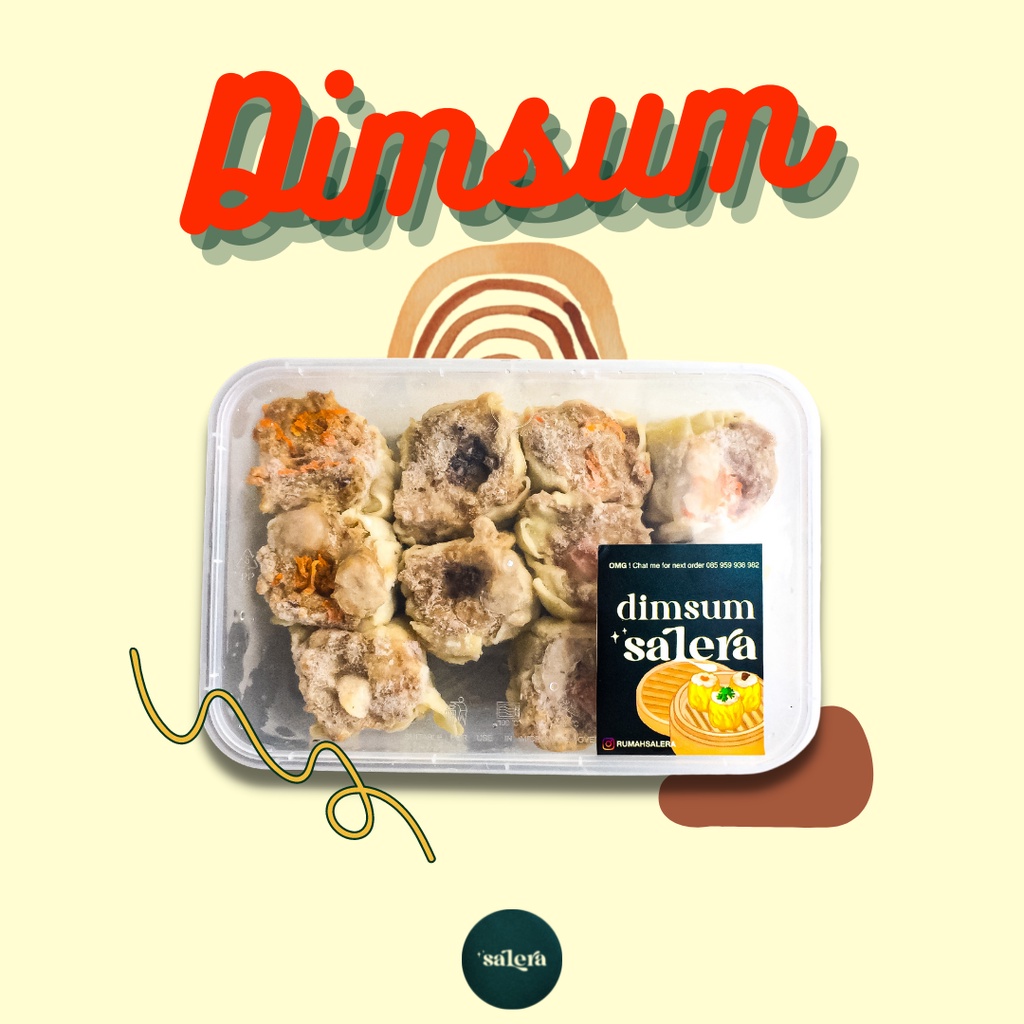 

Camilan Cemilan Dimsum Ayam Salera Empuk Wangi Minyak Wijen Tangsel BSD Jaksel