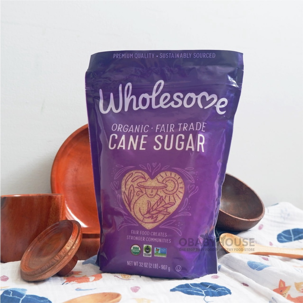 

Wholesome Organic Cane Sugar 907 gr