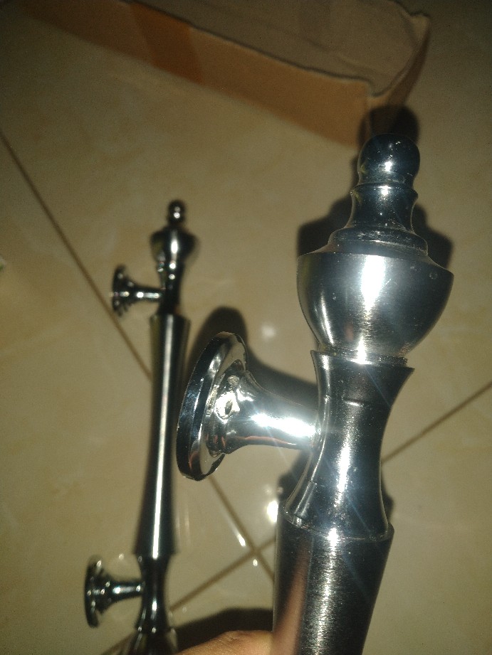 Handle Pintu Rumah Full Kuningan Dahlia Gold 32 Cm Tarikan Pintu Gagang Pintu Kunci Pintu Minimalis