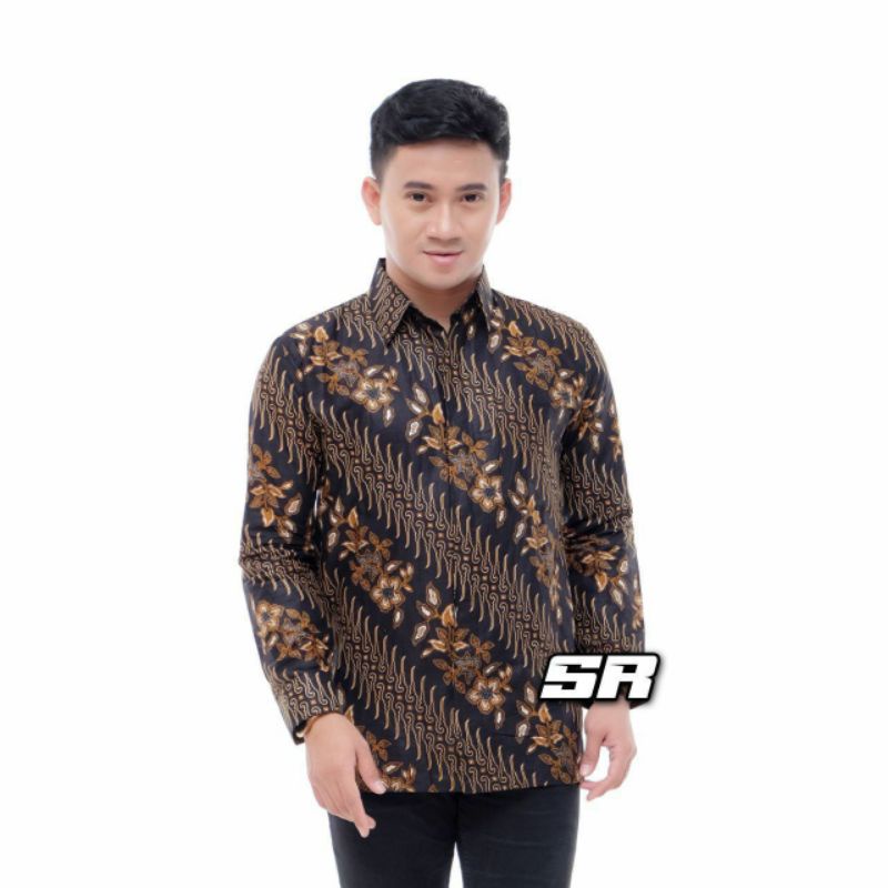 Riskymabatik || Batik Couple Batik Couple Modern Baju Batik Couple Batik Tunik Couple-Kmj seno atika