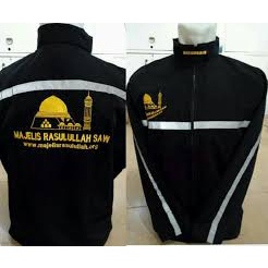 (BISA COD) BISA TAMBAH BORDIR jaket majelis rasulullah SAW / Jaket Majelis Rasulullah Saw Murah Free Ongkir, Jaket Majelis Rosulullah Saw Bahan Halus dan Nyaman.