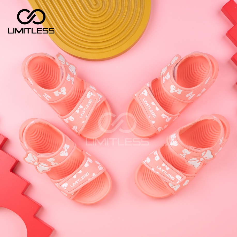 Sepatu Sendal Anak  Kupu Kupu Pink Sandal Selop Anak Cewek Kekinian Sandal Gunung Anak Perempuan Tali Belakang