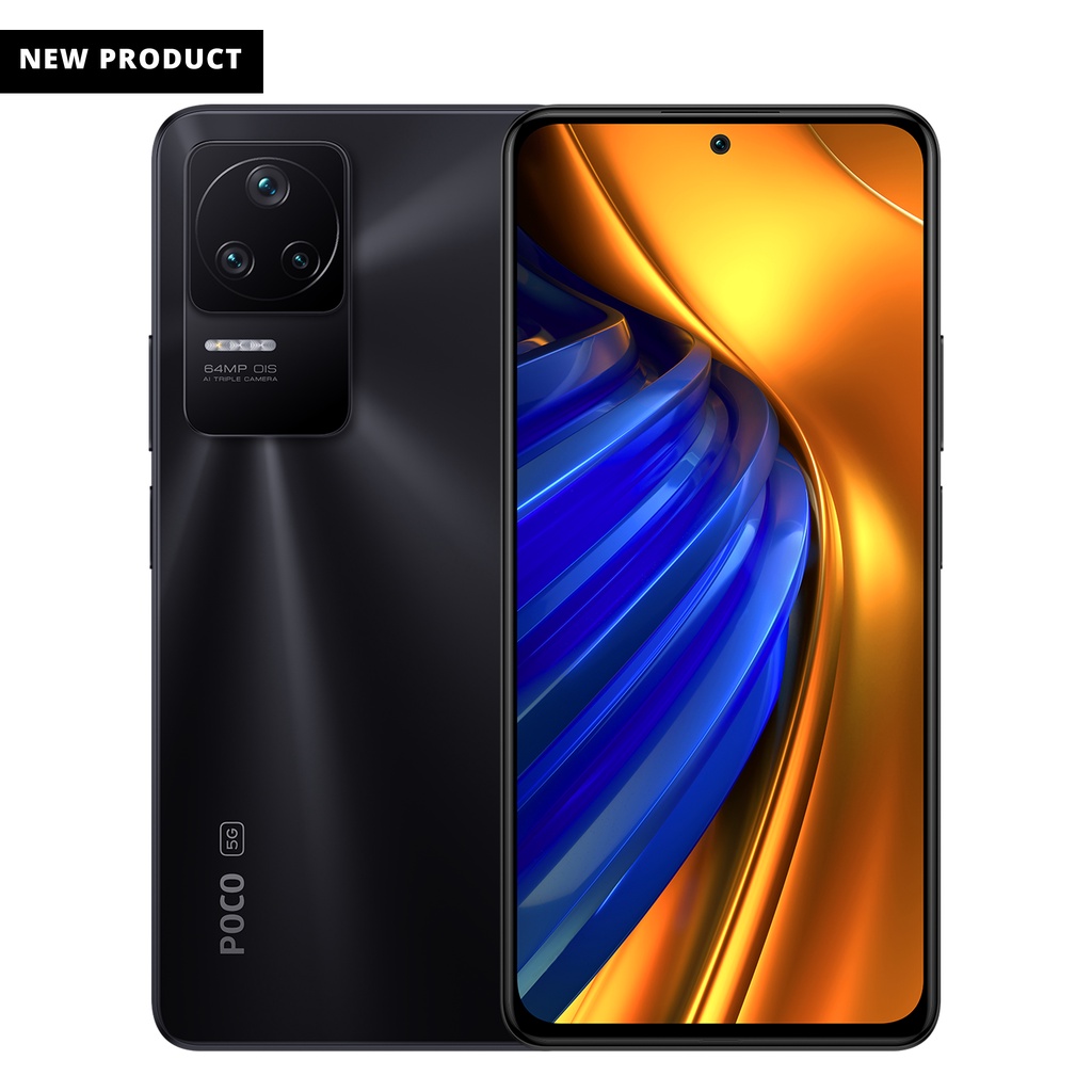 xiaomi poco f4 nfc  5g  ram 8gb 256gb only black   garansi resmi