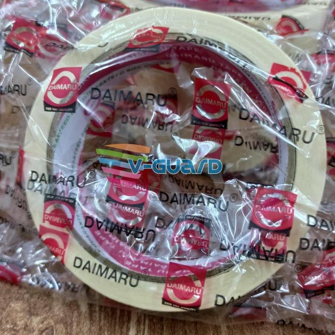 

Daimaru Masking Tape Lakban Kertas 24mm / 1 inch x 21 Meter