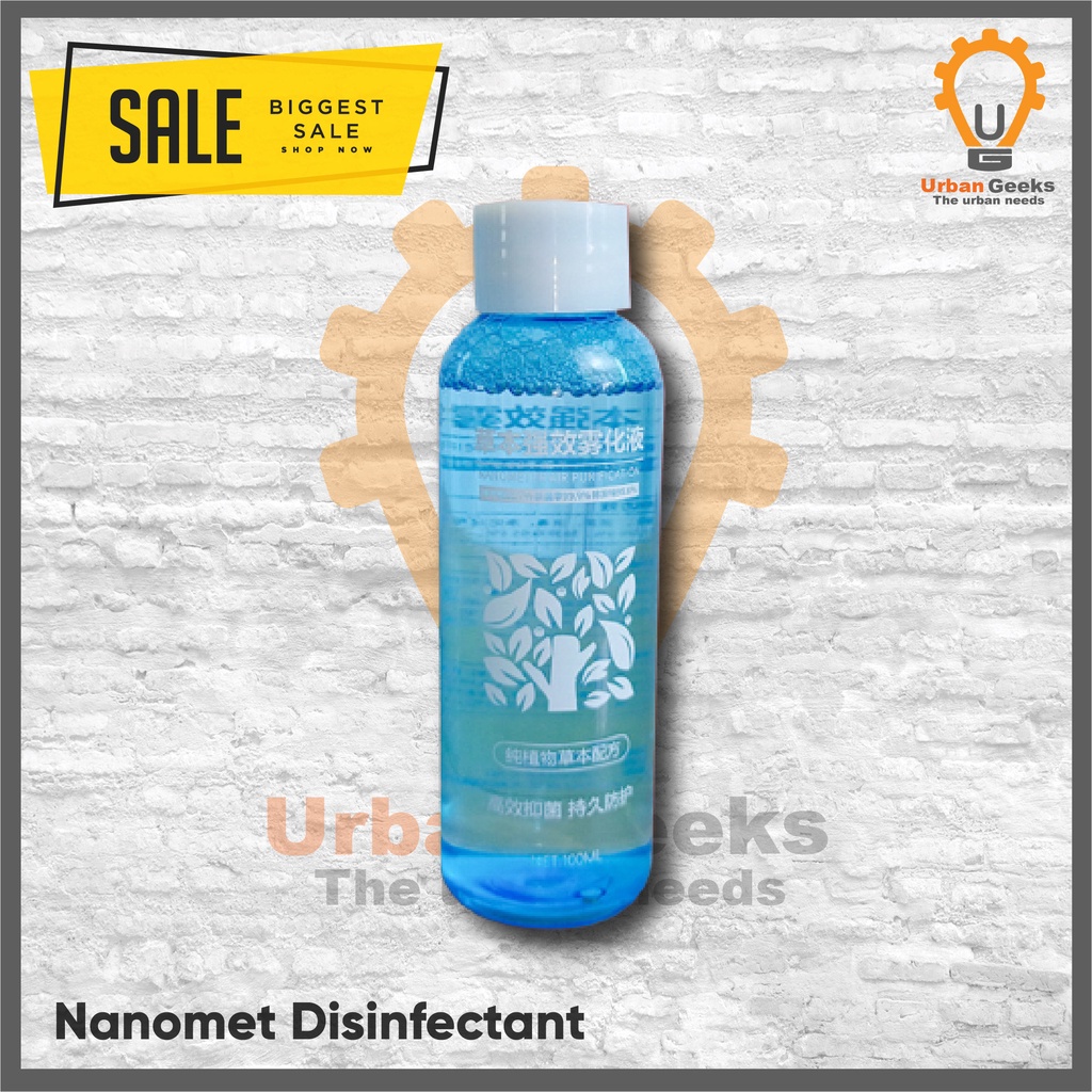 Cairan Disinfektan Nanomet 360 Fogging 100ml