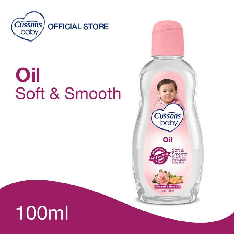 Cussons Baby Oil Soft &amp; Smooth (100ML+100ML)