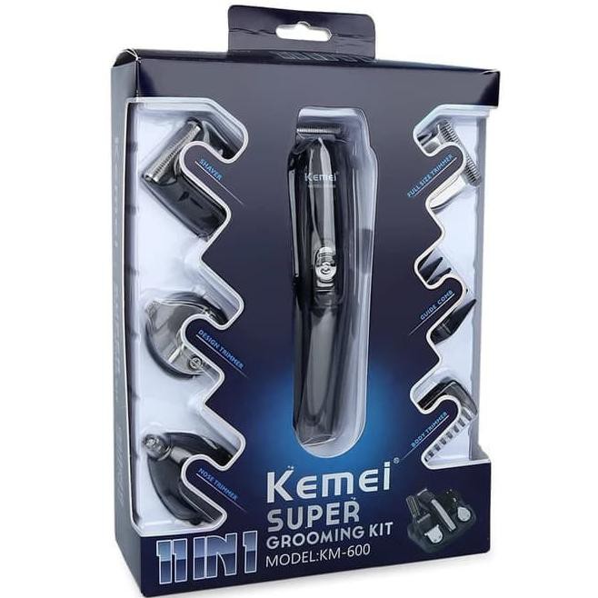 ALAT CUKUR KEMEI KM - 600 11 in 1 - mesin cukur elektik