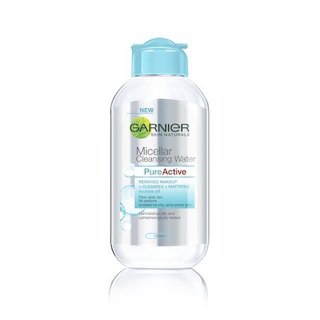 GARNIER MICELLAR CLEANSING WATER 125ML-BLUE