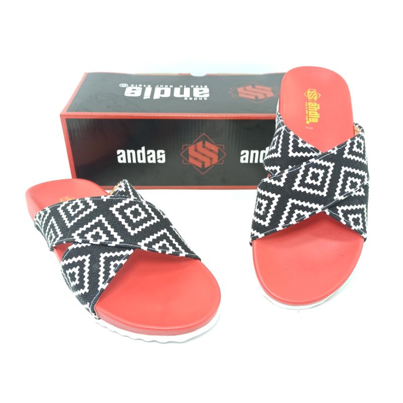 Sandal Birken Wanita Sendal Selop Santai Andis AF08