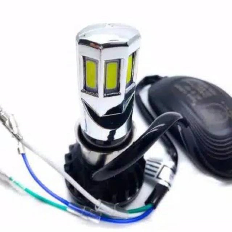 Lampu Led Rtd 6 Sisi Original Type H4 Dan H6 Cocok Untuk Semua Motor