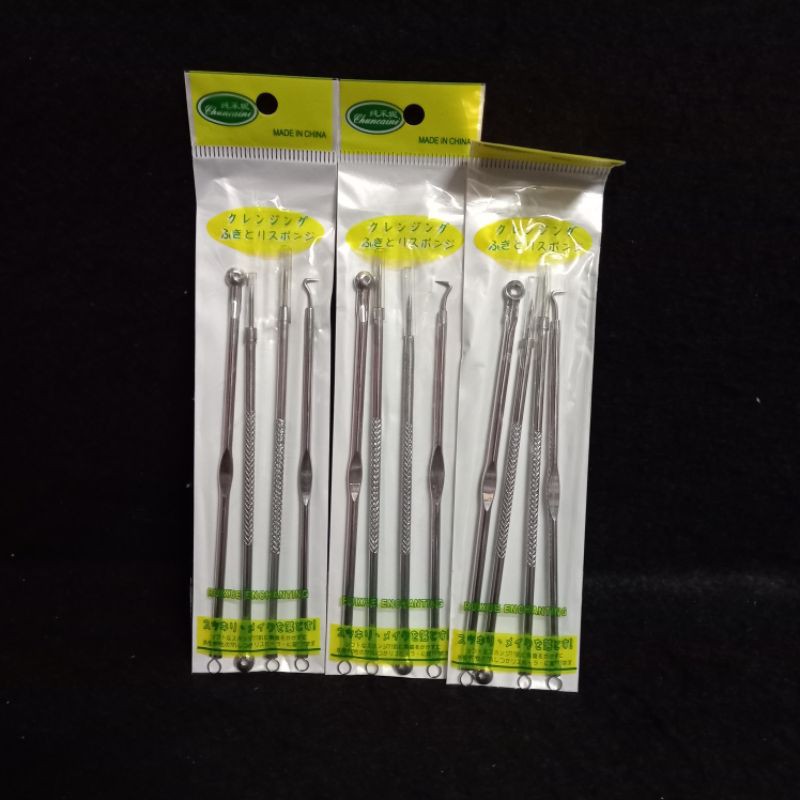 PROMO ECER!!!ALAT PEMENCET JERAWAT 1PACK ISI 4 /PEMENCET KOMEDO