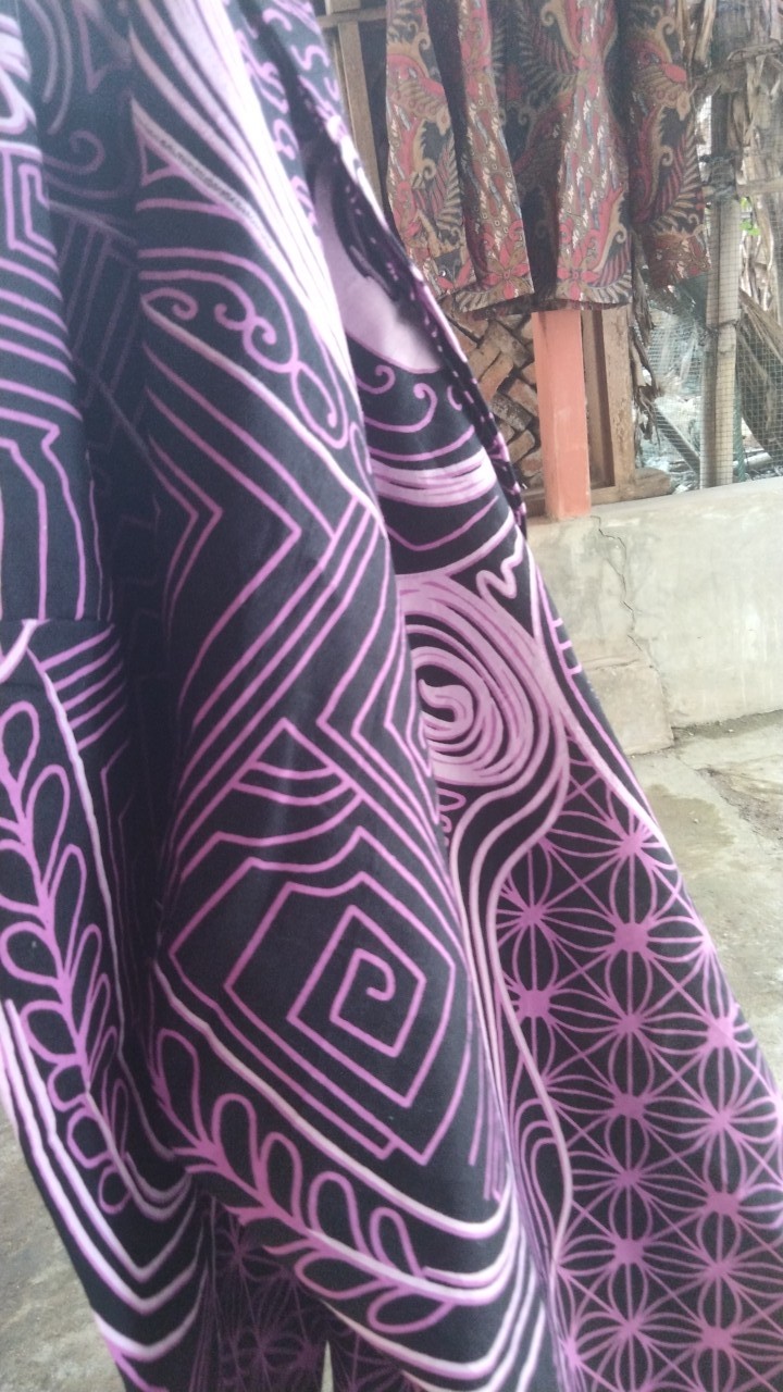 Batik Vio Abstrak Full Furing Katun Halus Primisima Size M-xxl Asli Solo