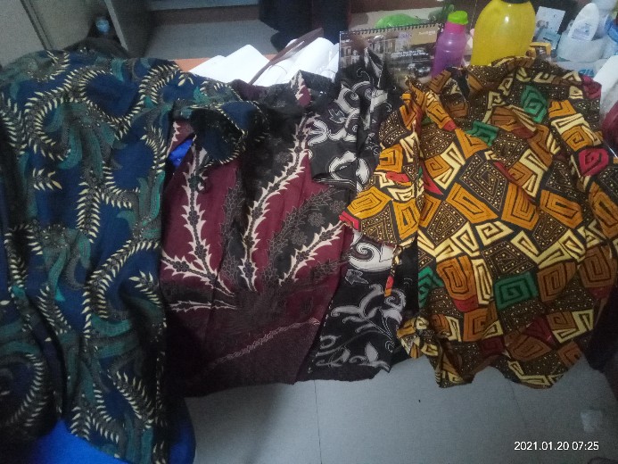 Batik Tunik Lengan Panjang