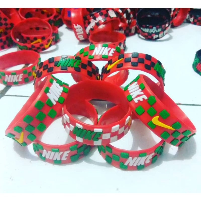 gelang karet ruber club bola custom#cartinhy