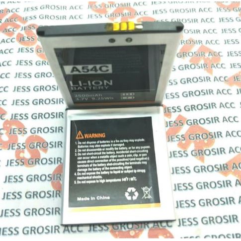 Battery Batre Baterai Evercoss Cross A54C , A54B , Jump T