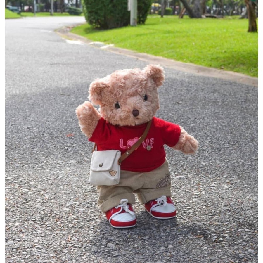 TEDDY HOUSE BONEKA TEDDY BEAR TOBY BEAR 10 INCH