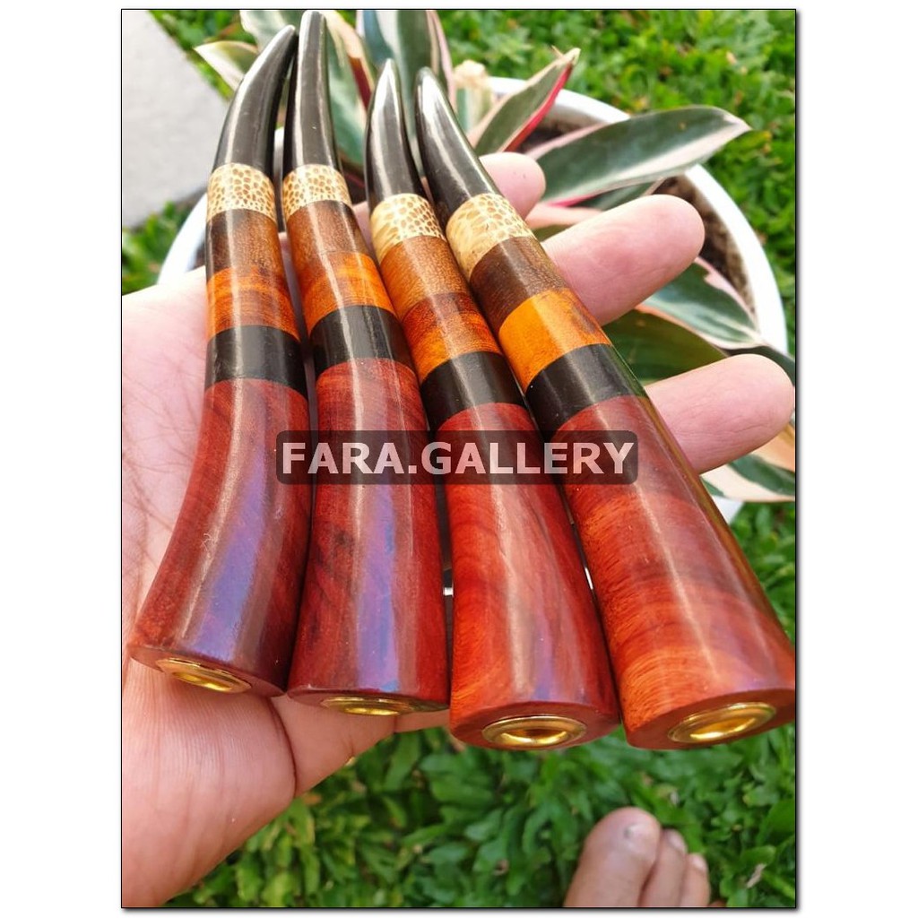 Pipa Rokok kombinasi Nagasari / Pipa Once Kombinasi Lengkung