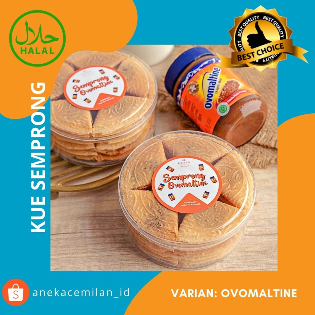 

Kue Semprong Cemilan Kekinian Varian Ovomaltine
