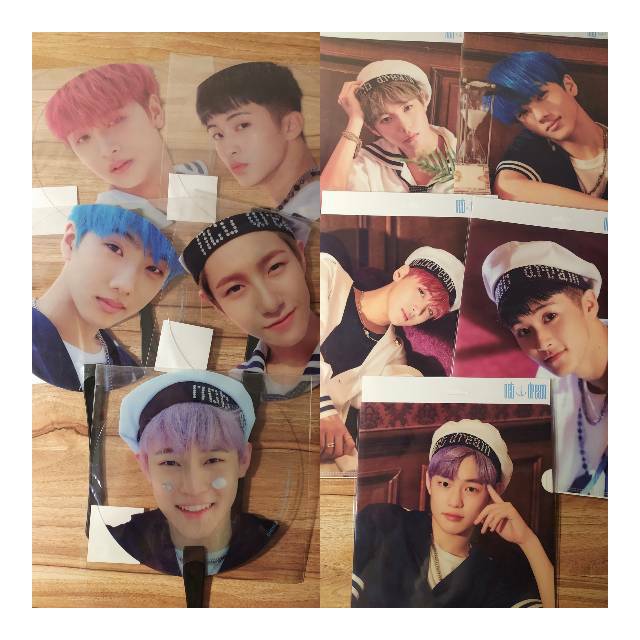 NCT DREAM WE YOUNG OFFICIAL TRANSPARENT FAN L-HOLDER