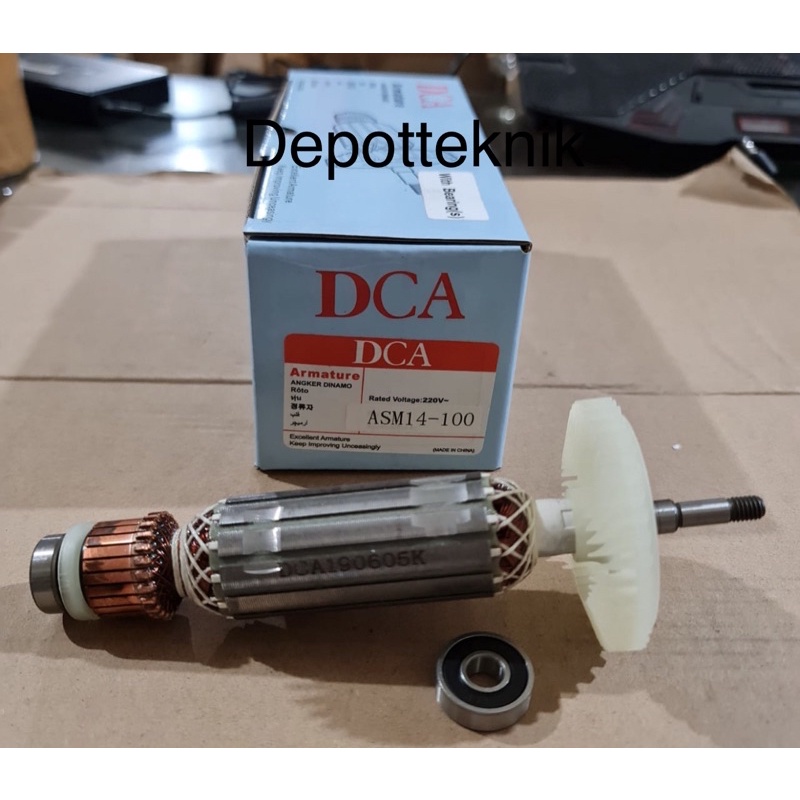 DCA Armature ASM 14 100 DCA ASM14-100 angker gerinda 4 inch grenda tangan gerenda