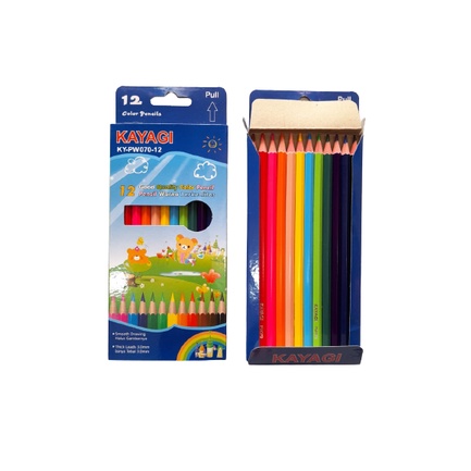 

PENSIL WARNA KAYAGI 12 WRNA - PANJANG