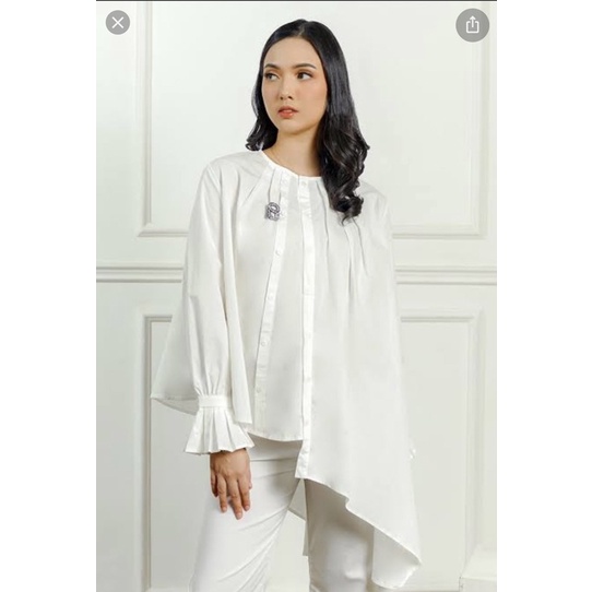 TANIA SHIRT BENANG JARUM BUTTONSCARVES SALE