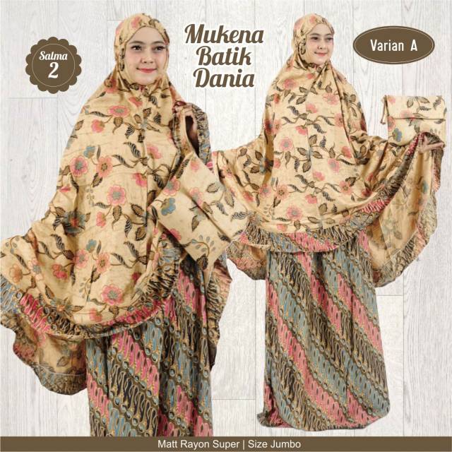 mukena batik dania