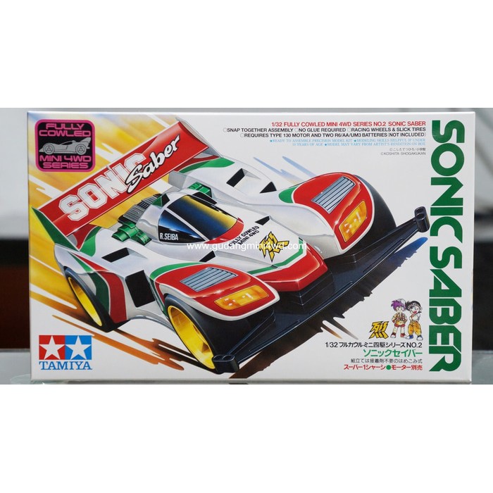 Tamiya Sonic Saber (Super I) 19402 - D3Aed5 - Original Asli