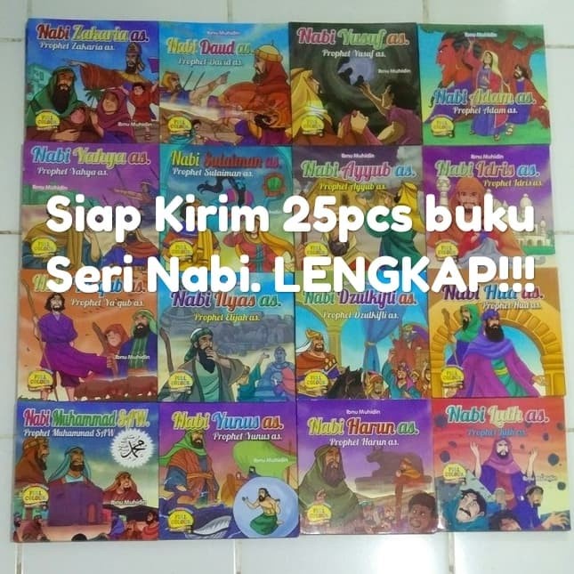 

PROMO PAKET 25 PCS BUKU CERITA SERI NABI TERMURAH BR219