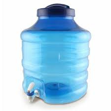 Guci Plastik 1.2 Liter / Galon Aqua + Kran