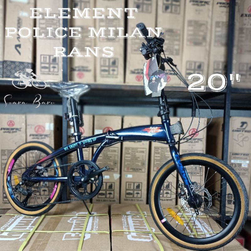 SEPEDA LIPAT ELEMENT POLICE MILAN x RANS 20"