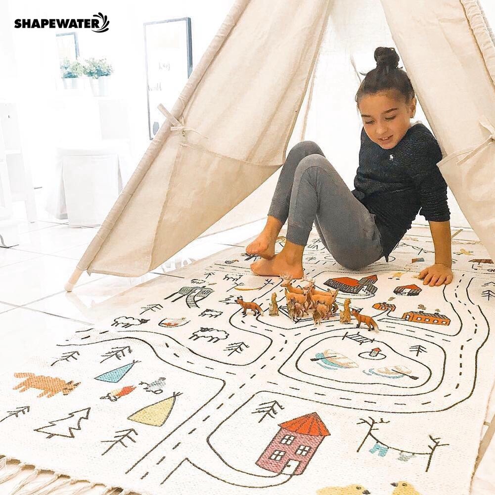 Matras Padding Model Dapat Dilipat untuk Anak Kecil