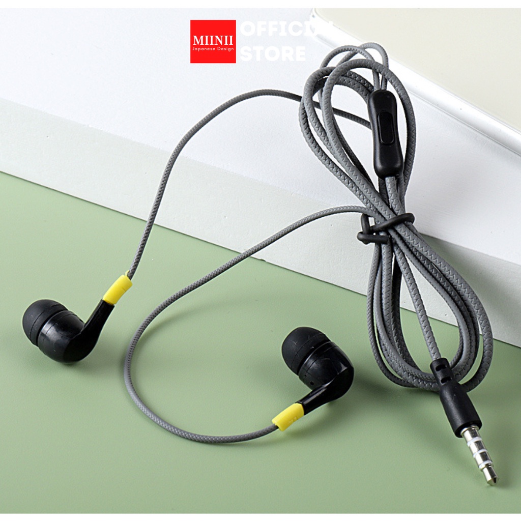 MIINII Headset/ Handsfree Realme R-112 Stereo Earphone+Mic