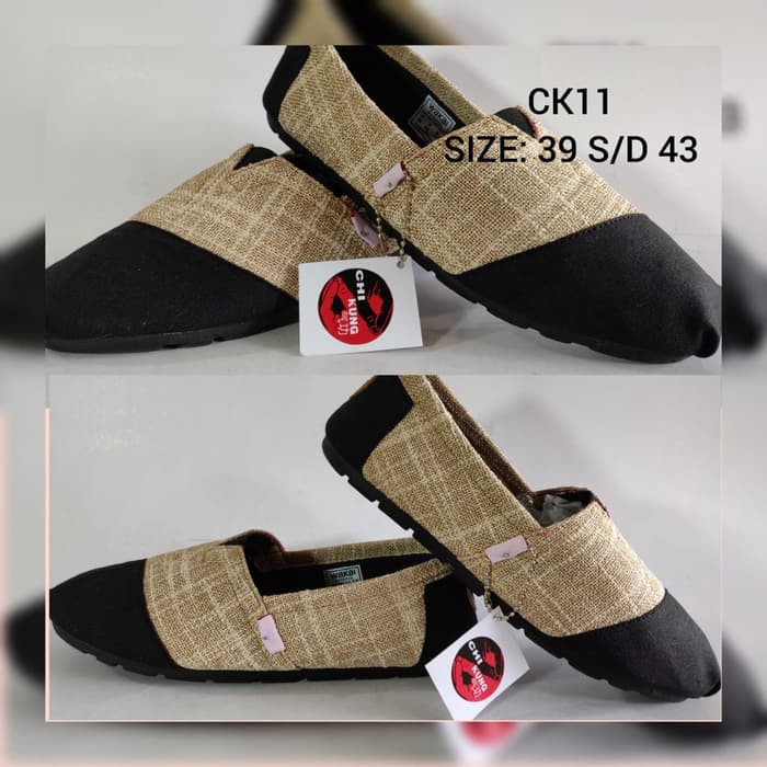 Mirip sepatu wakai   toms  ini sepatu CHI KUNG ORIGINAL flat CK11 Berkualitas