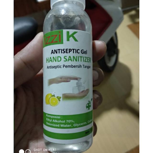 Izzi K Hand sanitizer Gel 100 ml