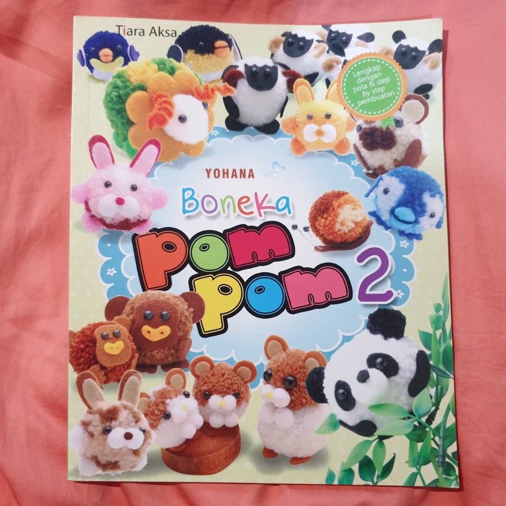 

Boneka Pom Pom 2 Kerajinan Tangan [BUKU PRELOVED BOOK]